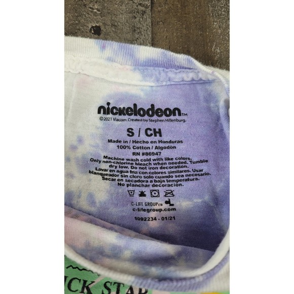 Bikini Bottom Patrick Star Drivers License kids Shirt Size Small - Picture 4 of 4